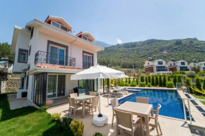 Serene Villa with Private Pool and Vast Calming View in Oludeniz, Fethiye